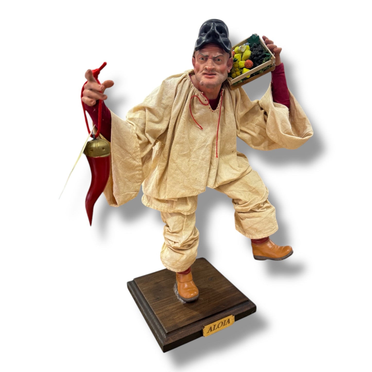 Pastore pulcinella h 35 cm