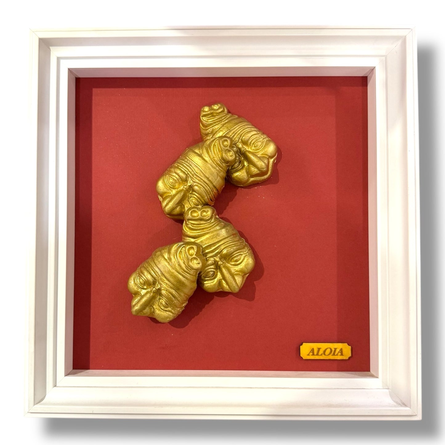 Quadro “pulcinella gold”