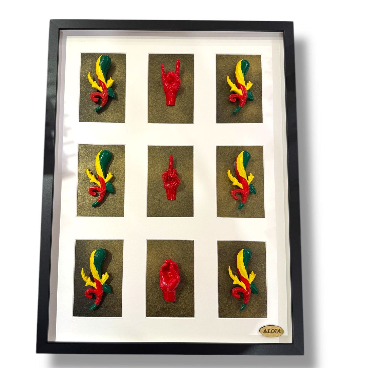 Quadro “ Ass’ è mazz’ “