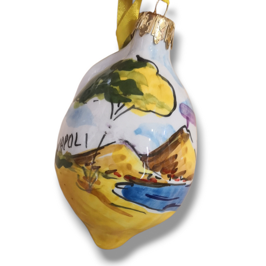 Pallina in ceramica Napoli forma limone