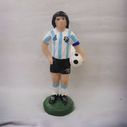 Maradona in terracotta 11 cm