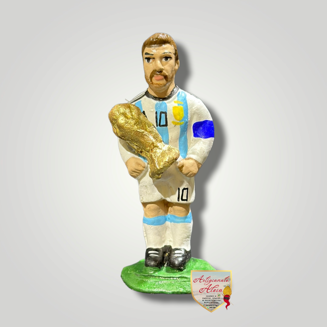 Lionel Messi in terracotta