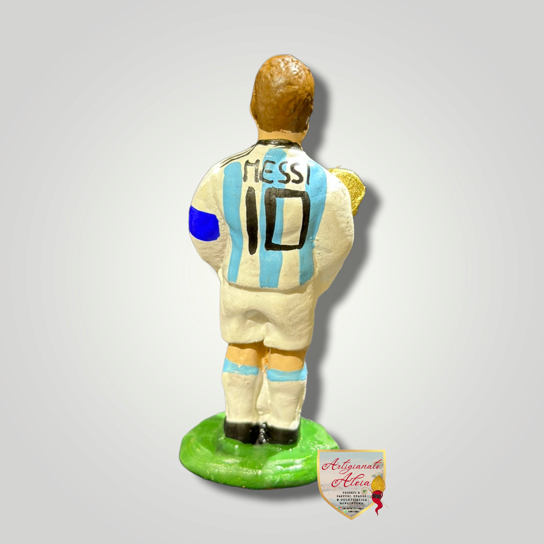 Lionel Messi in terracotta