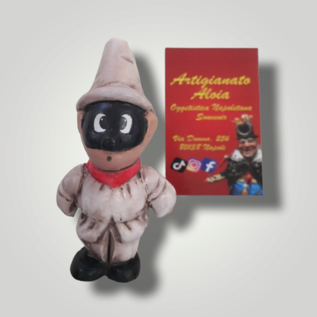 Pulcinella Disney in terracotta