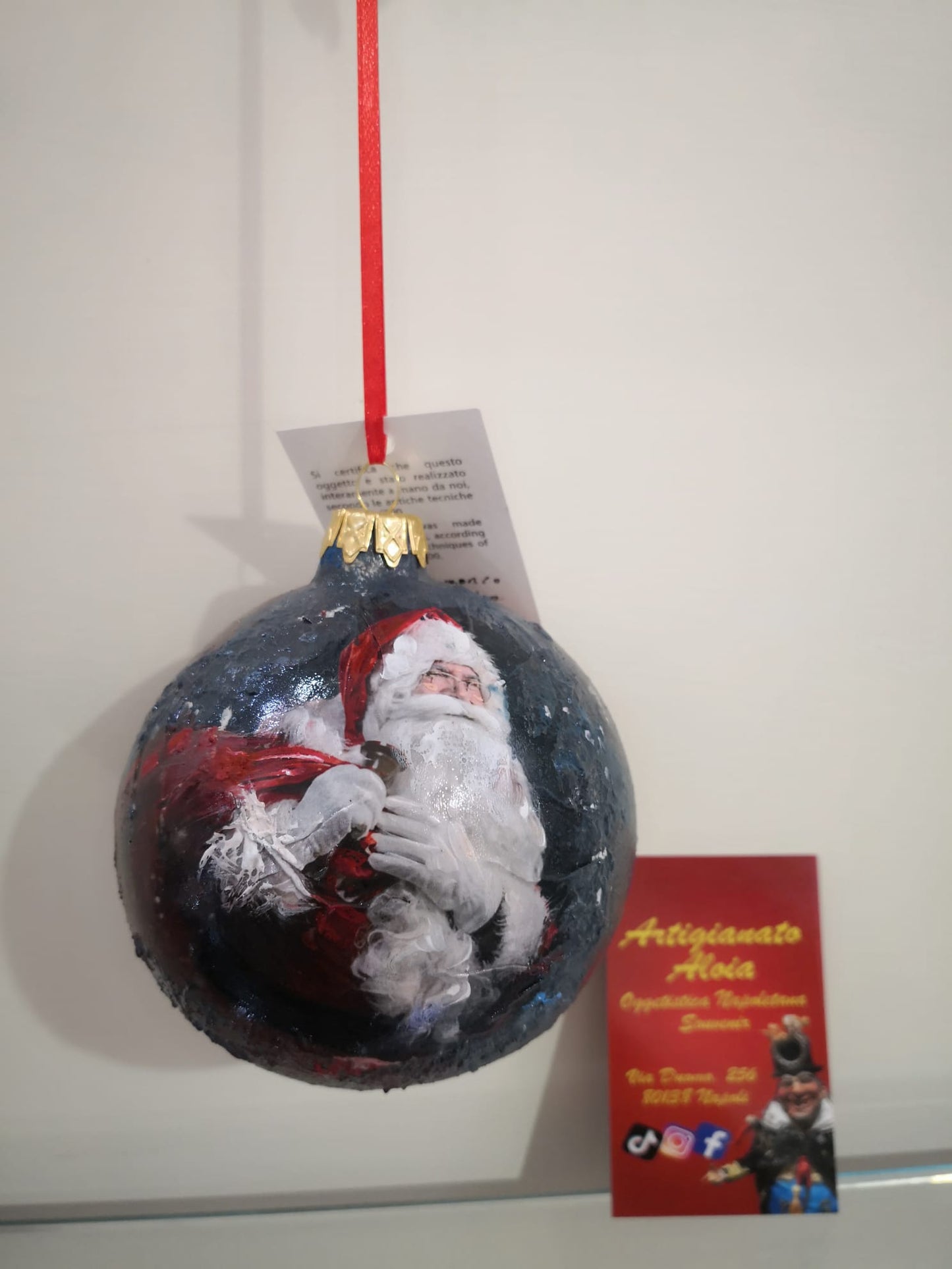 Pallina di Natale (Santa Klaus)