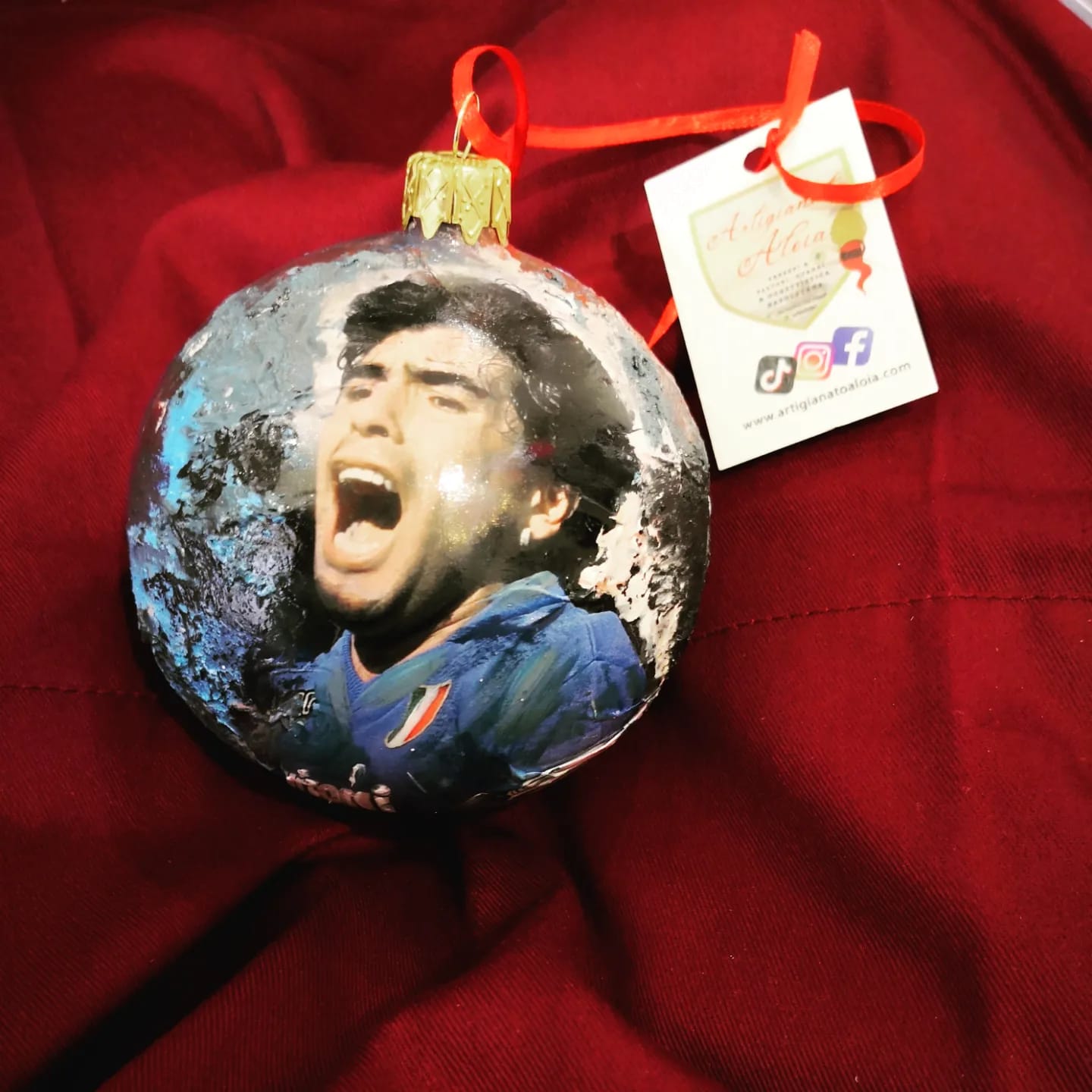 Pallina di Natale (Maradona)